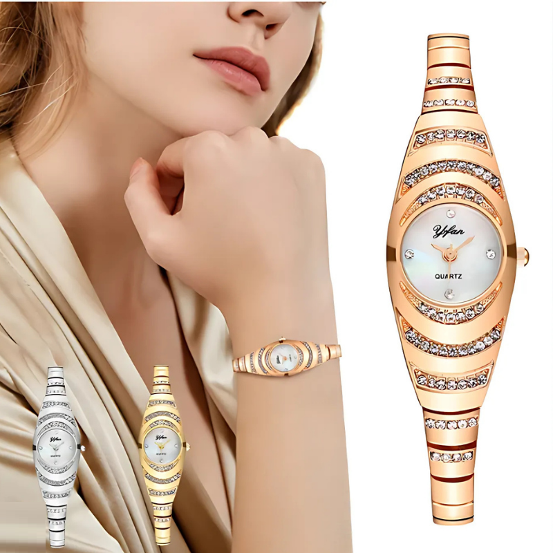 Jewelance™ ElegantWatch: Elegant Moderne Dameur Med Gaveæske