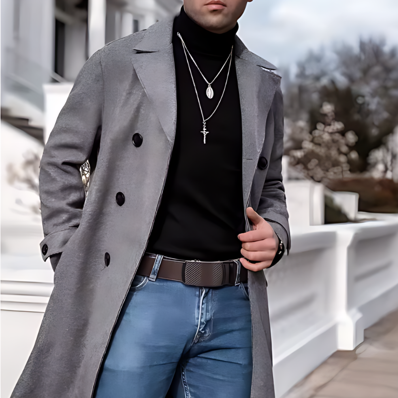 Icone™ ClassicBelt 1+1 GRATIS: Komfortabelt Klassisk Justerbart Spænde Bælte Til Mænd