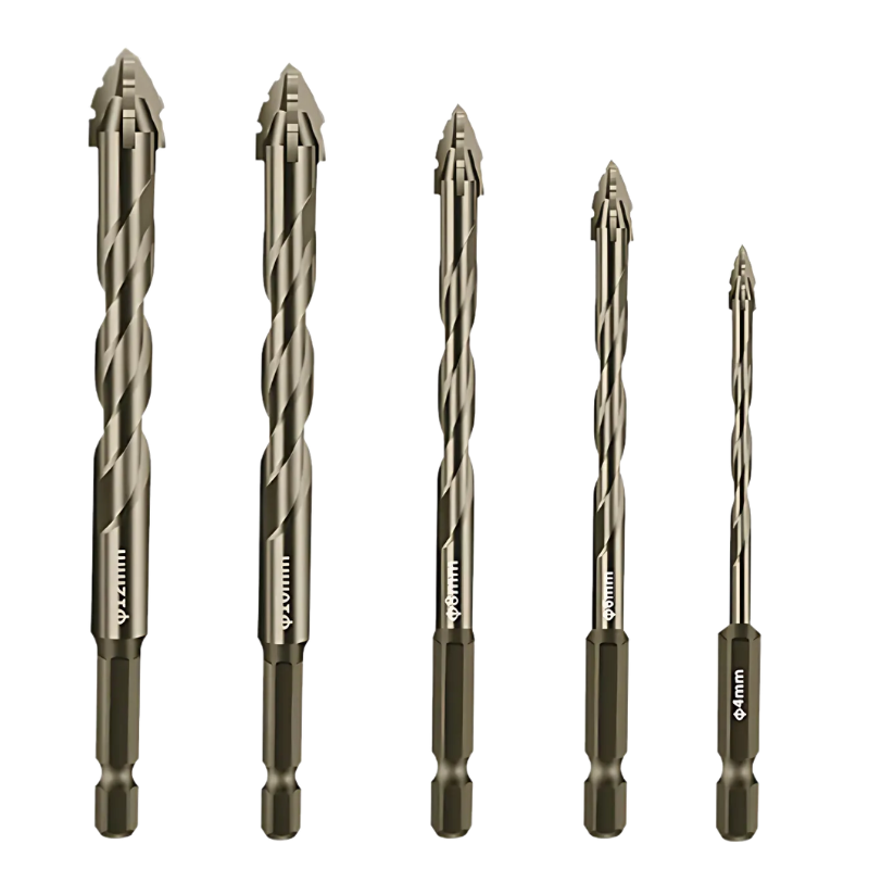 DrillBit: Multifunktionel Høj Ydeevne Skarp Og Holdbar Borebit Sæt