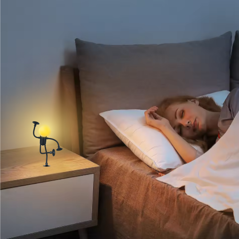 Ledsen™ FigureLamp 1+1 GRATIS: Blød Lys Fleksibel Figur Natlampe