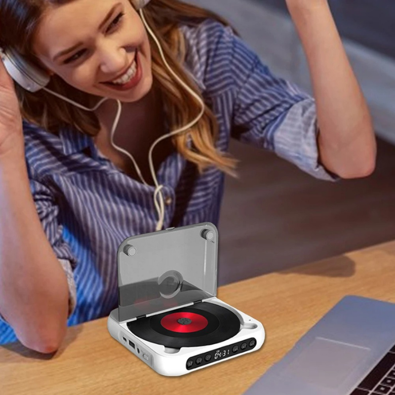 CDPlayer: Bærbar Bluetooth Og Kablet CD-Afspiller