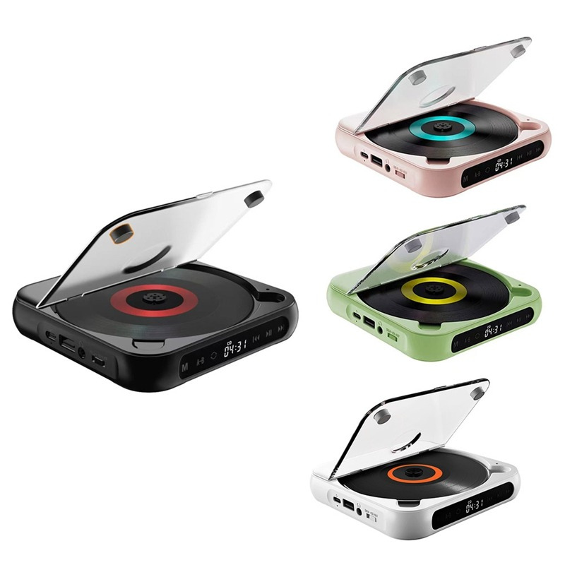 CDPlayer: Bærbar Bluetooth Og Kablet CD-Afspiller