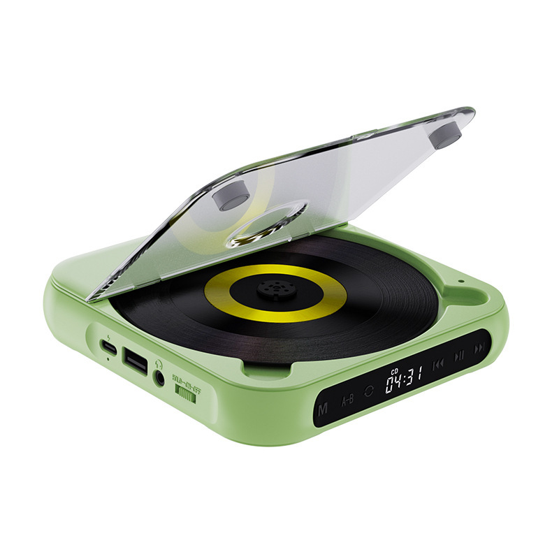 CDPlayer: Bærbar Bluetooth Og Kablet CD-Afspiller
