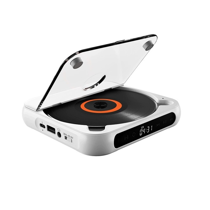 CDPlayer: Bærbar Bluetooth Og Kablet CD-Afspiller