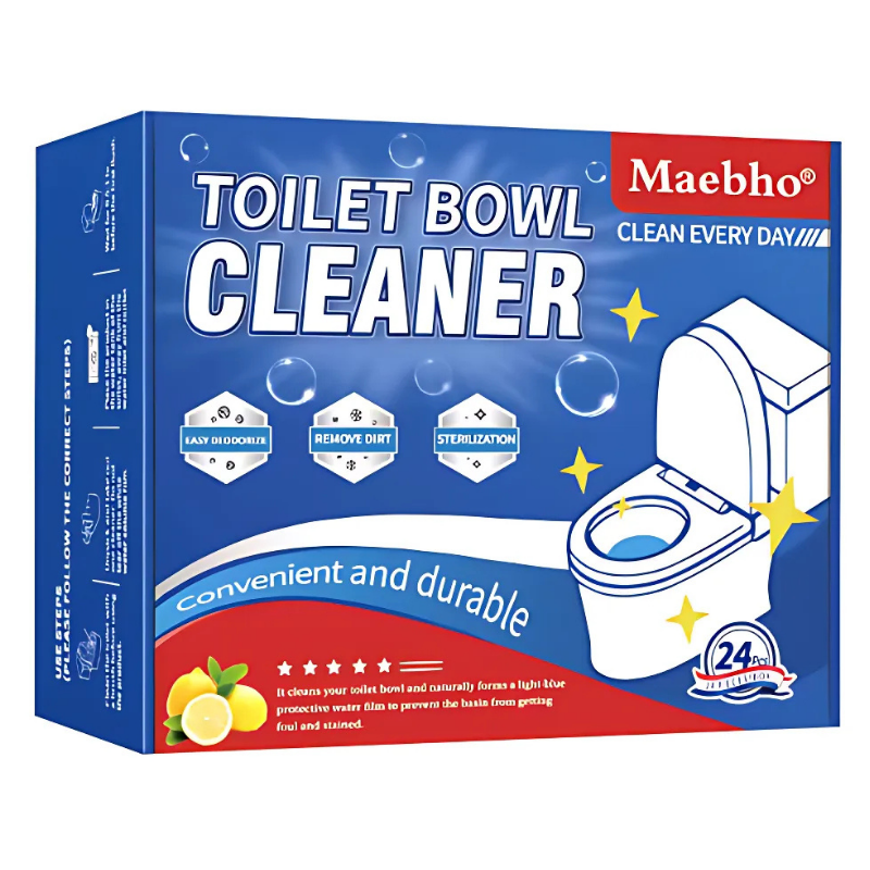 Cleaner Pro° ToiletTablets: Automatisk Drop-In Toiletrens Tabletter
