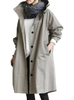 Icone™ ElegantCoat - All-Weather Let Komfort Hætte Elegant Frakke