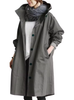 Icone™ ElegantCoat - All-Weather Let Komfort Hætte Elegant Frakke