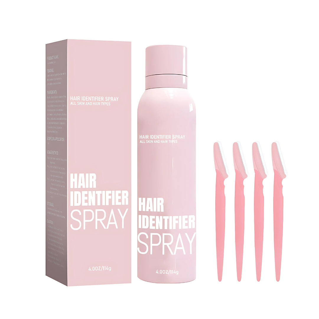 HairIdentifier 1+1 GRATIS: Let At Bruge Ansigtshår Identifikator Spray Med Barbermaskiner