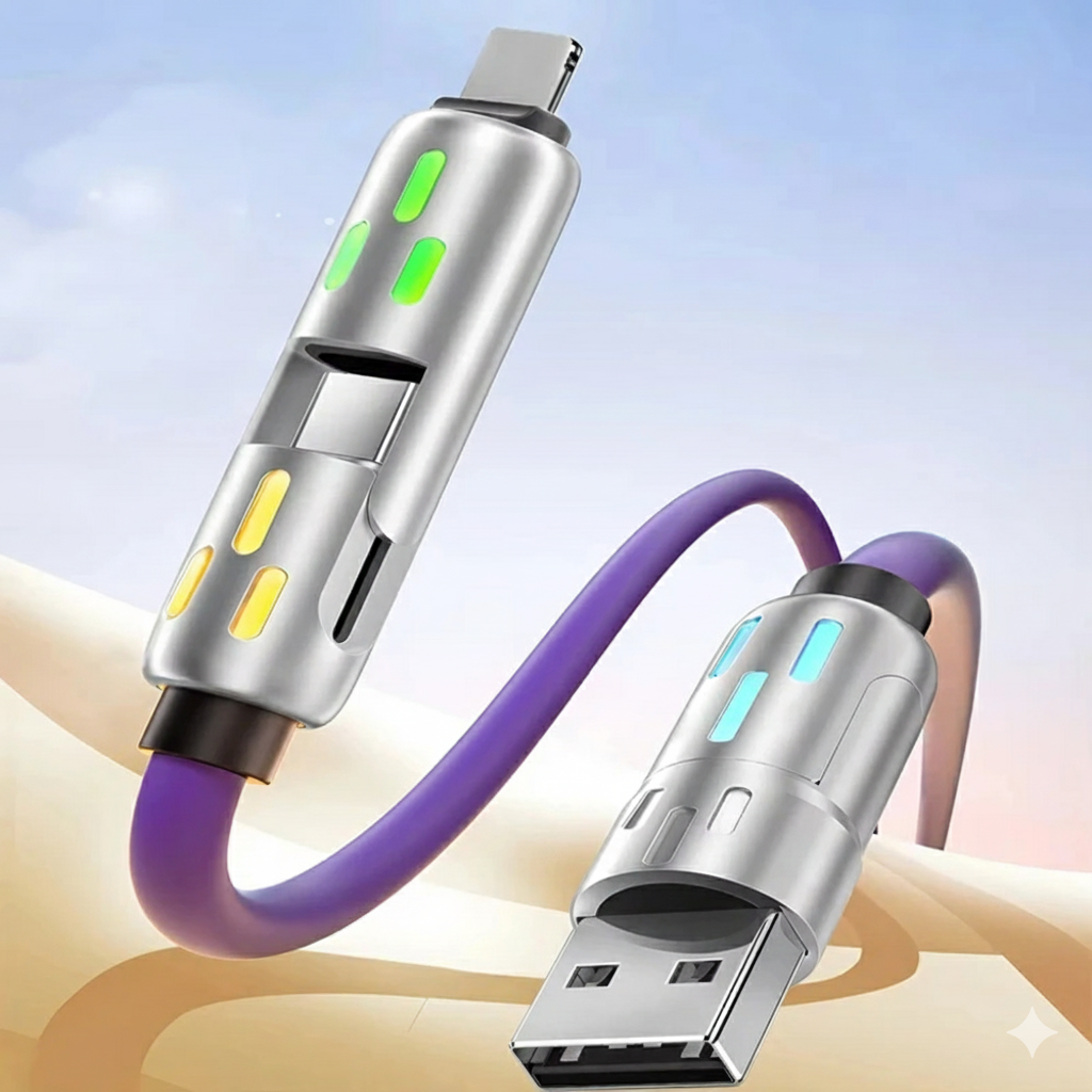 Globetrek° UniversalCable 1+1 GRATIS: Universal Smart Flere Opladning Kabel