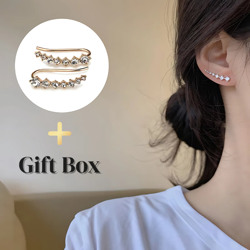 Jewelance™ ClipEarrings 1+1 GRATIS: Lange Elegante Klips Øreringe I Gaveæske