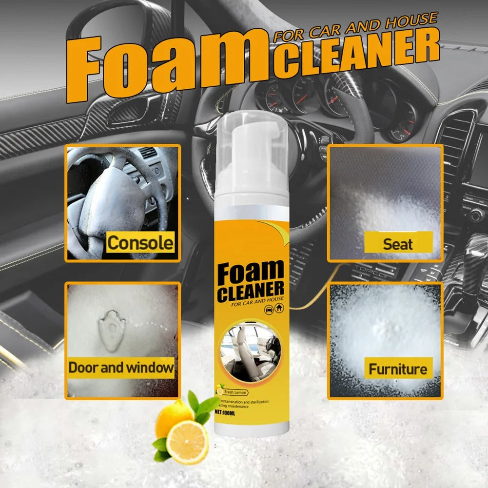 Cleaner Pro° FoamCleaner: Multifunktionel Hjem Og Bil Rengøring Skumspray