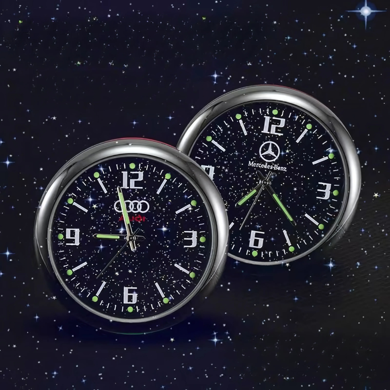CarClock 1+1 GRATIS: Elegant Quartz Bilur Til Alle Køretøjer