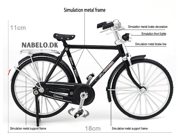 Kletshuts™ Bicycle - Gør-Det-Selv Cykelmodel Skalalegetøj