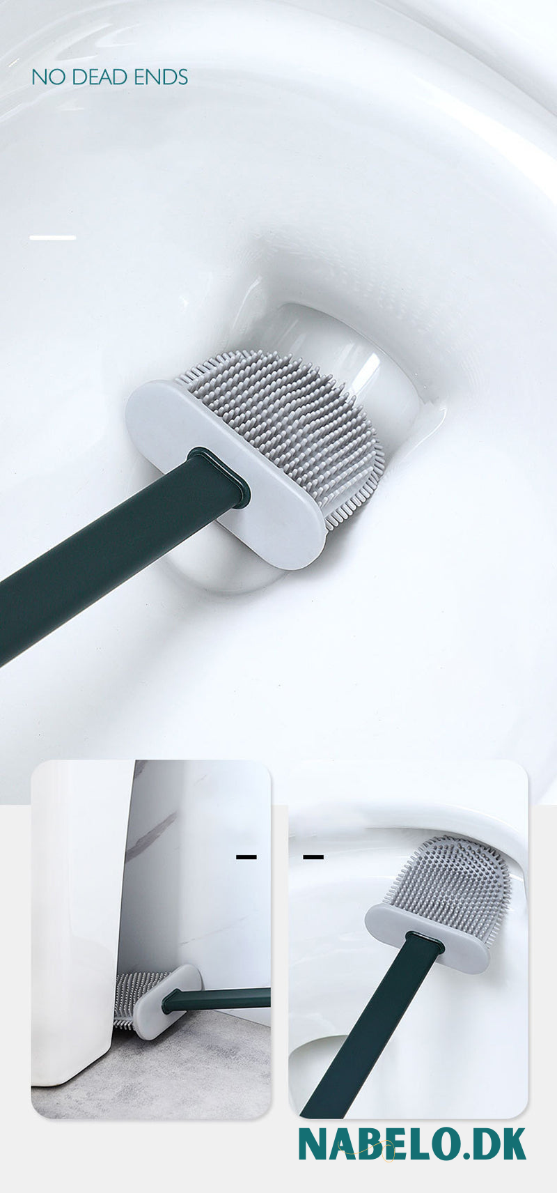 Cleaner Pro° Brush - Toiletbørste i Silikone