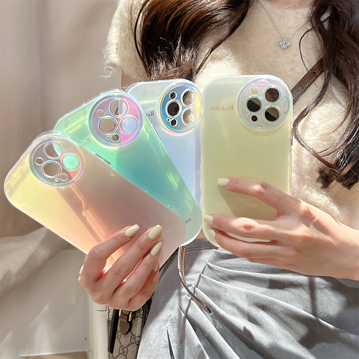 GradientCase - Total Beskyttelse Gradient Telefon Etuiet