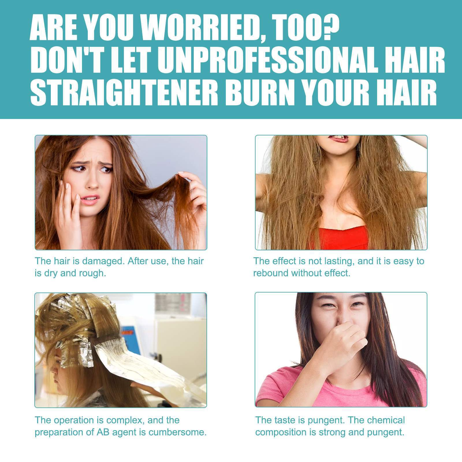 Rose® ShineStraight 1+1 GRATIS: Frizz-fri Glans Og Lige Hårcreme