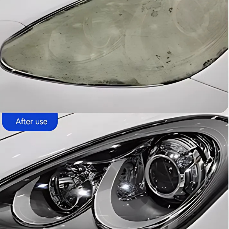 HeadlightSpray 1+1 GRATIS: Let At Vruge Bilforlygter Rengøring Spray-Sæt
