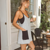 Icone™ DressShorts: Afslappet Mini-Kjole Uden Ærmer Med Indbyggede Shorts