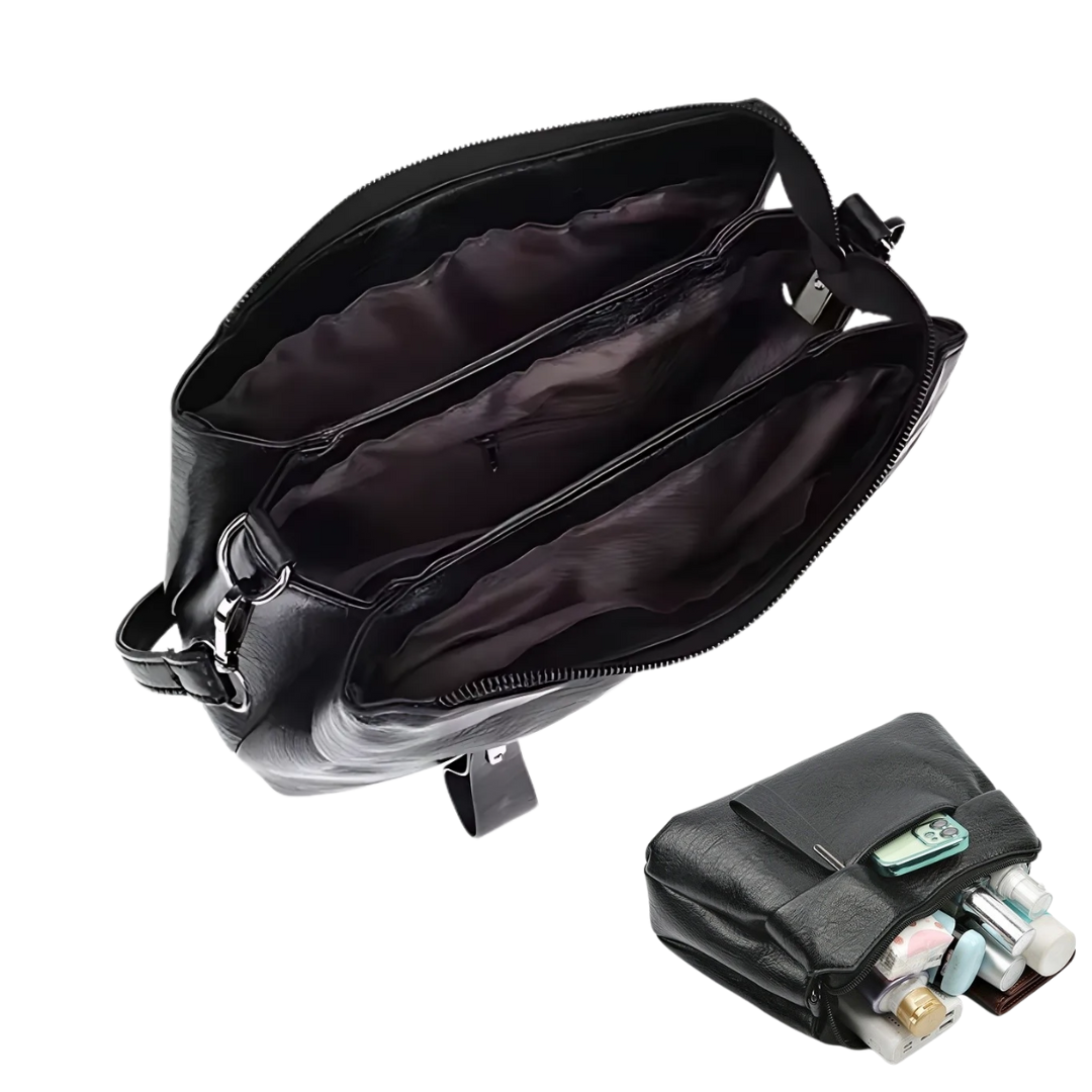 Icone™ CasualBag: Elegant, Afslappet Og Rummelig Crossbody- Og Skuldertaske