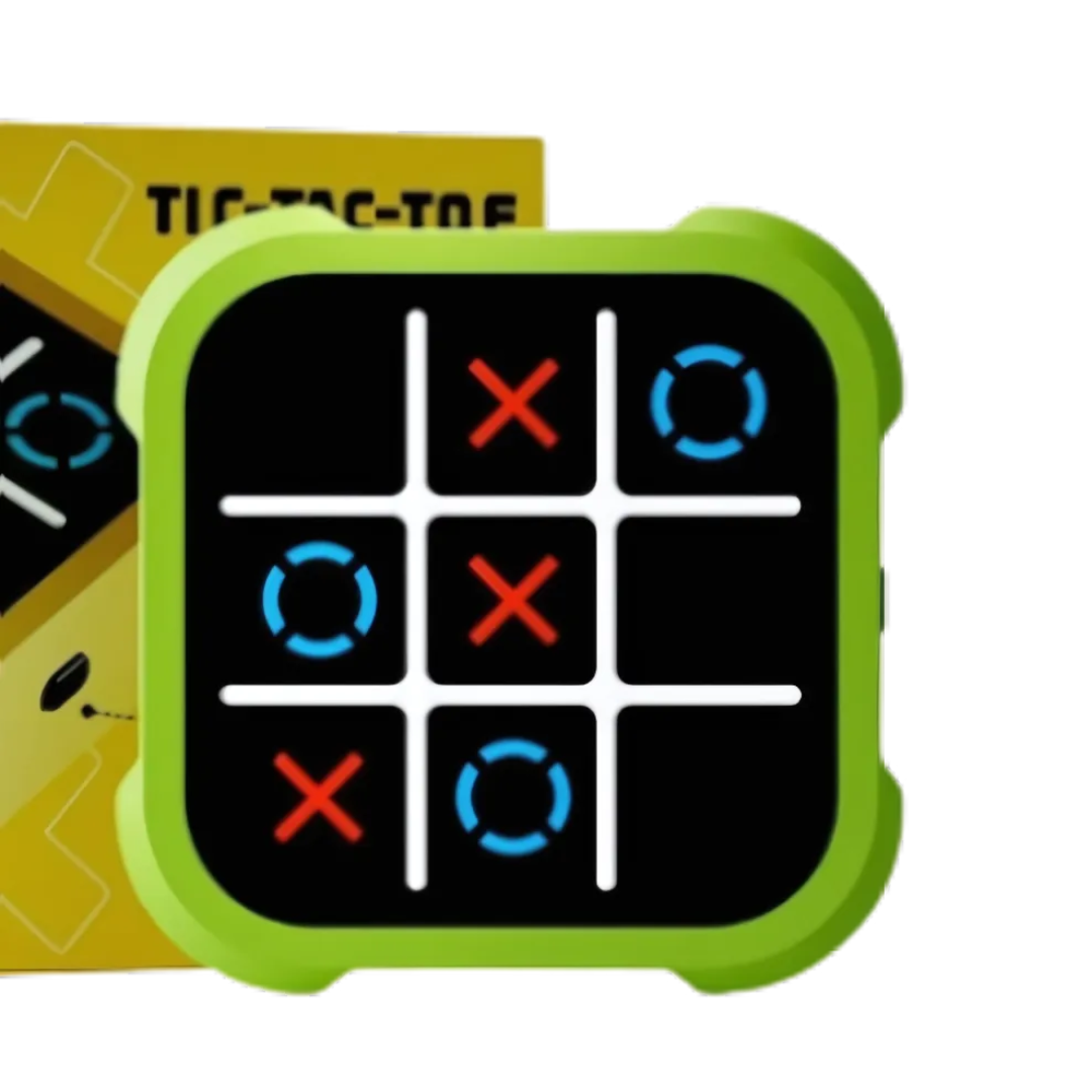 Kletshuts™ FunTicTacToe: Interaktivt Elektronisk Tic-Tac-Toe Spil For Alle Aldre