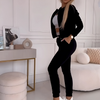 Icone™ OutfitSet: Jakke, Tanktop Og Bukser, Afslappet Sæt Til Kvinder