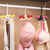 GlideHold® HangerHooks: 360° Drejelig 6 Klo Kroge Skabsorganizer Bøjle