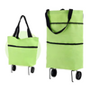 Icone™ GroceryBag 1+1 GRATIS: Stor Kapacitet Indkøbspose Med Foldbare Hjul