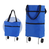 Icone™ GroceryBag 1+1 GRATIS: Stor Kapacitet Indkøbspose Med Foldbare Hjul