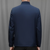 Icone™ CasualJacket: Stående Krave Casual Lynlås Jakke Til Mænd