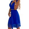 Icone™ ElegantDress: V-hals Elegant Damekjole Med Bælte