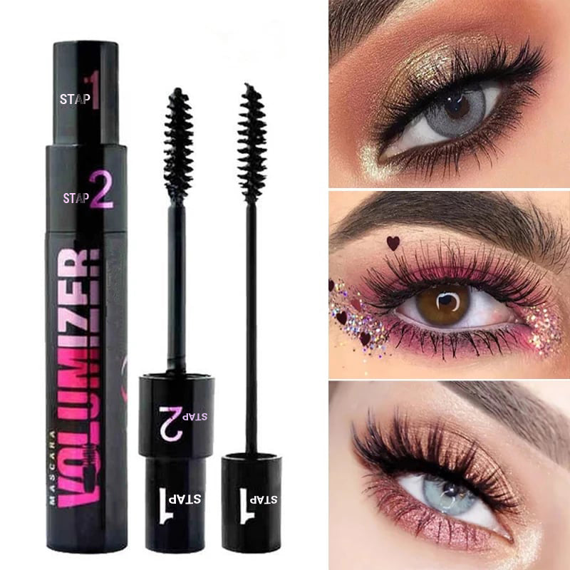 VolumizingMascara 1+1 GRATIS - Volumegivende Og Langtidsholdbar Vandfast Mascara
