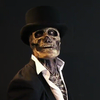SkeletonMask: Realistisk Skræmmende Skelet Halloweenmaske Kostume