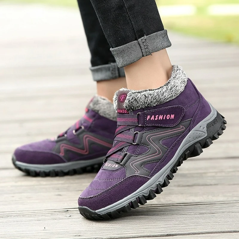 Happy™ WinterShoes: Hele Dagen Varm Og Behagelig Støtte Kvinder Vinter Sko