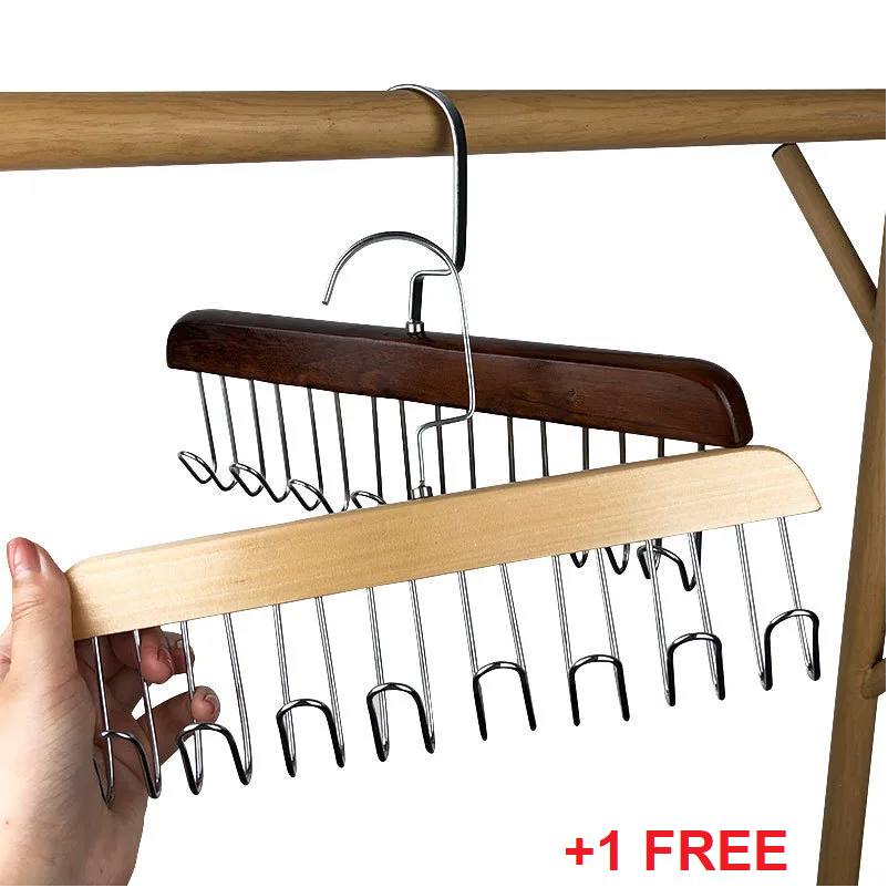 GlideHold® ClosetHanger 1+1 GRATIS: Holdbar Pladsbesparende Alsidig Tøjhanger