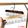 GlideHold® ClosetHanger 1+1 GRATIS: Holdbar Pladsbesparende Alsidig Tøjhanger