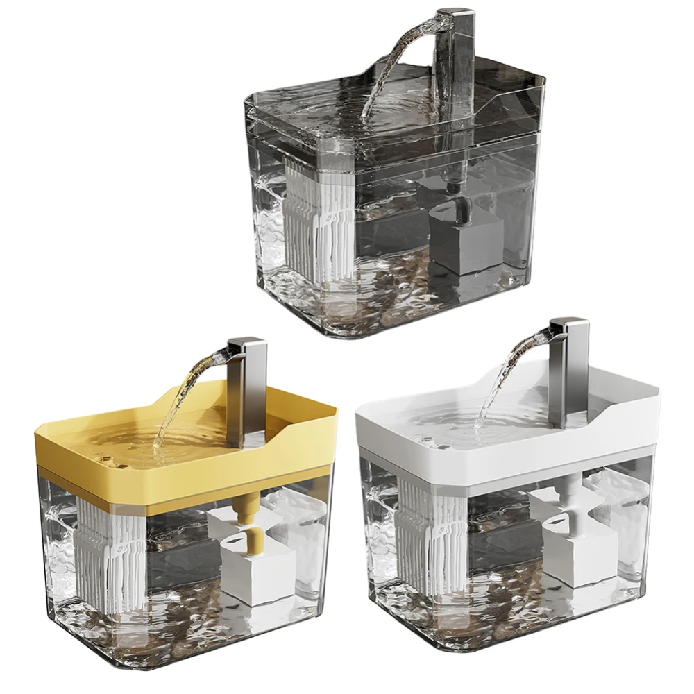 Catfri® WaterFountain: Smart Automatisk Kæledyr Vand Springvand