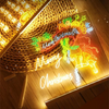 Kletshuts™ NoteBoard: LED-Lampe Akryl Note- Og Tegnebræt