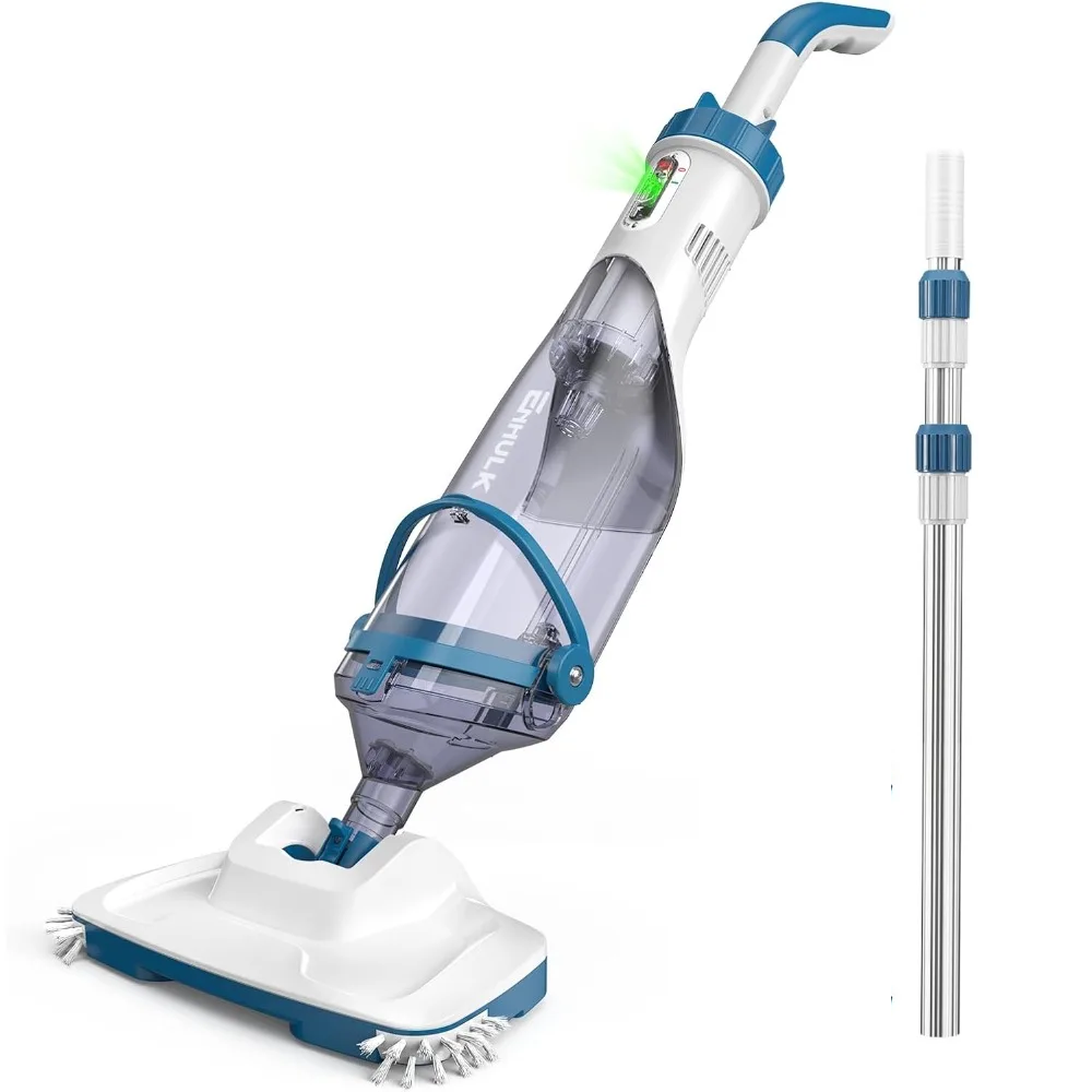 Cleaner Pro° PoolCleaner: Genopladelig Håndholdt Poolstøvsuger