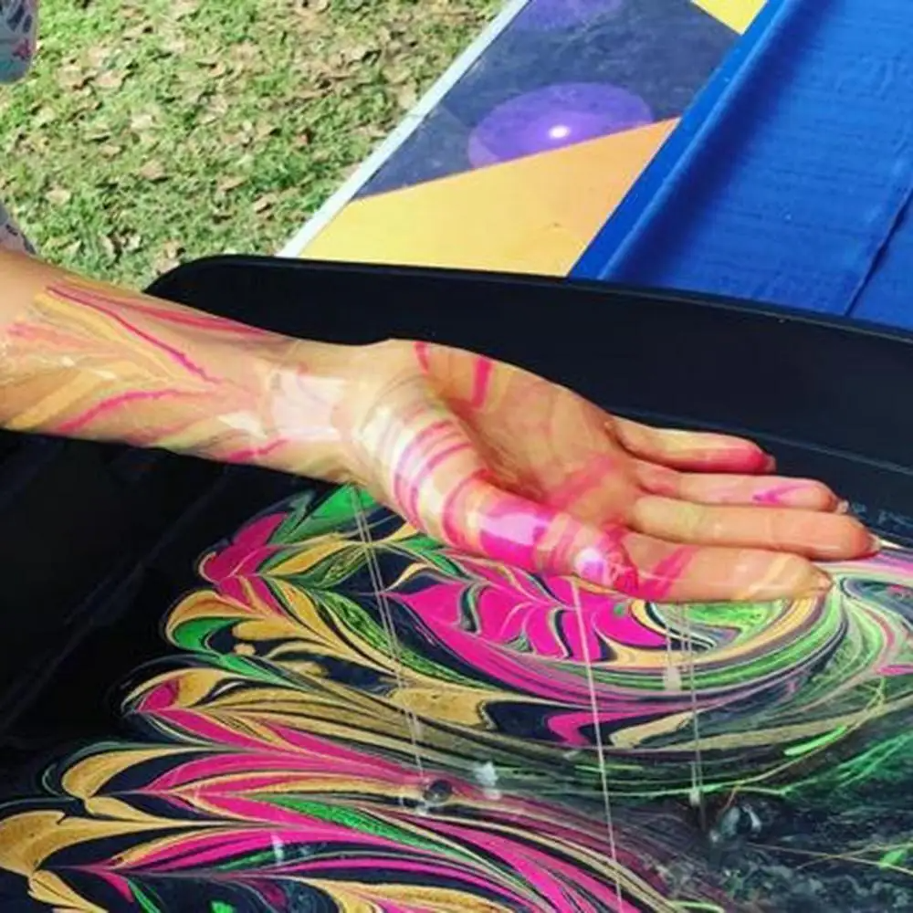 Kletshuts™ KidArt: Akvarel Marmor Børn Kunst Kreativ Leg Sæt
