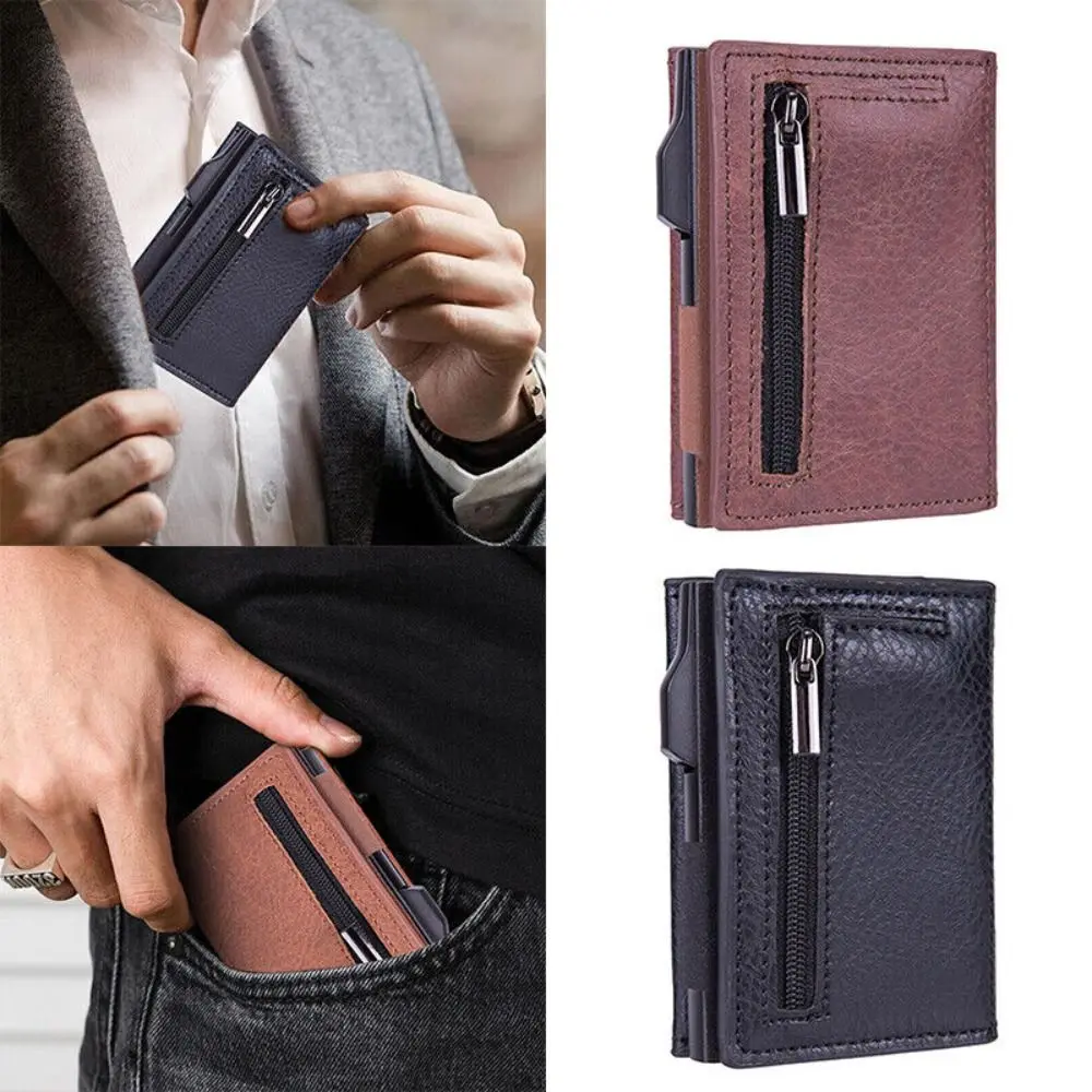 Icone™ CardHolder: Automatisk Slank Pop-up Kort Holder Og Tegnebog