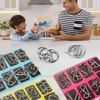 Kletshuts™ MetalPuzzles: Børn Hjerne Gåder Metal Puslespil Sæt