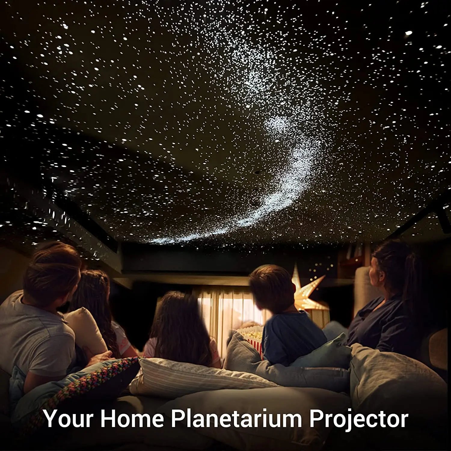 GalaxyProjector - 360° Roterende Galakse Nat Lys