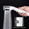 Borhe® HandyShower: 4 Tilstande Pauserbar Bruser Hoved