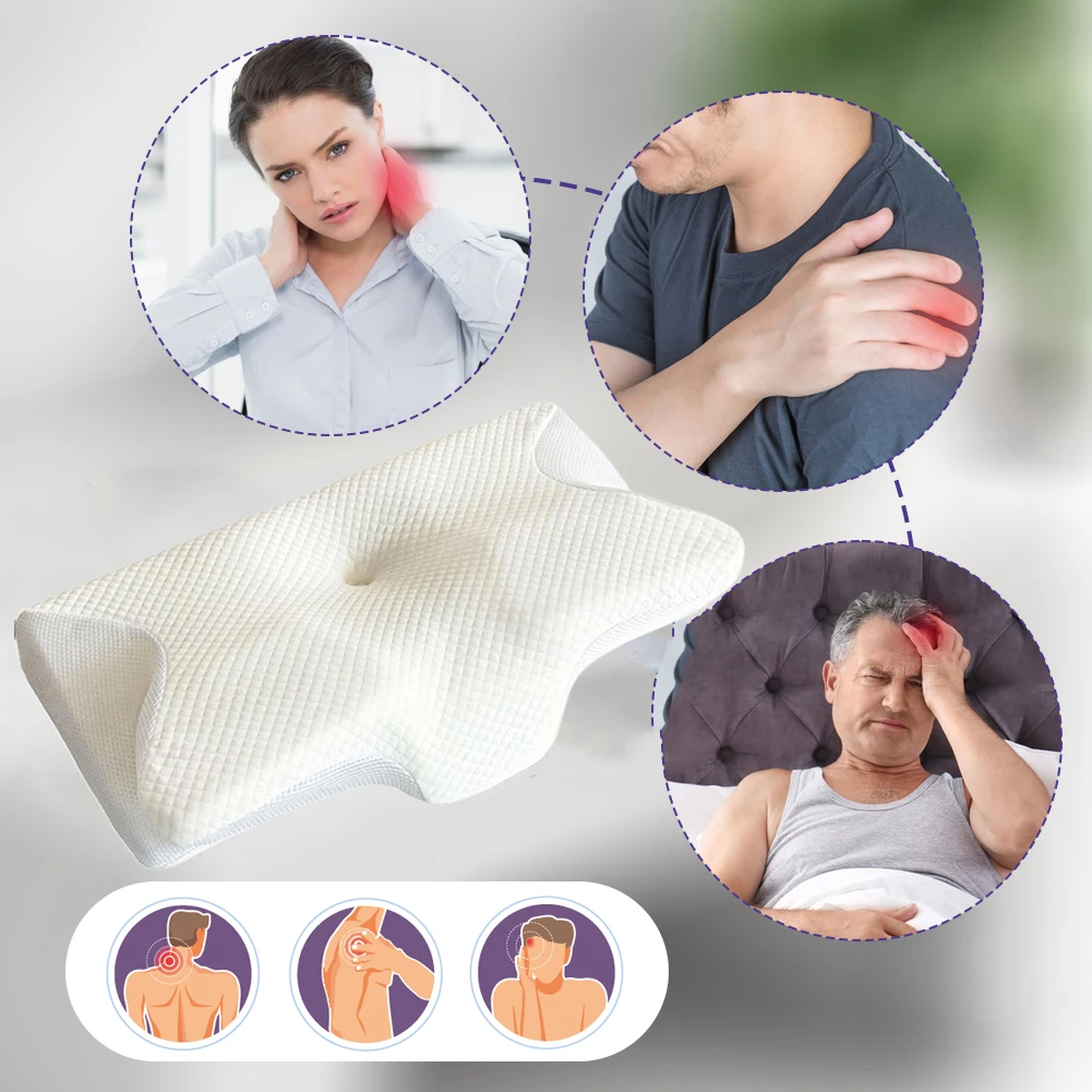 CurvePillow - Blød Ergonomisk Kurve Pude