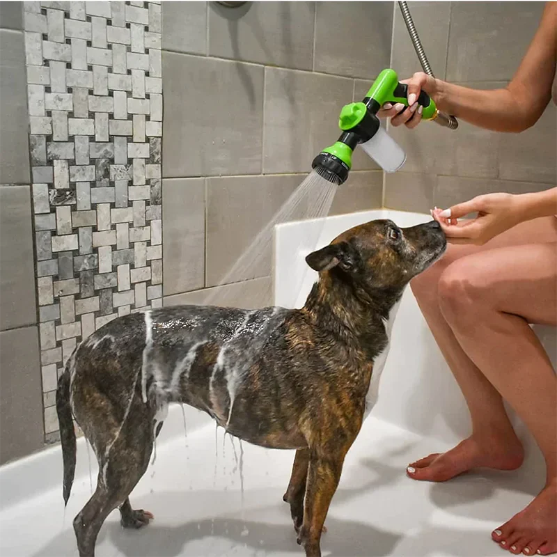 DogCatFri™ PetShower: IIndbygget Shampoo-Vandslange