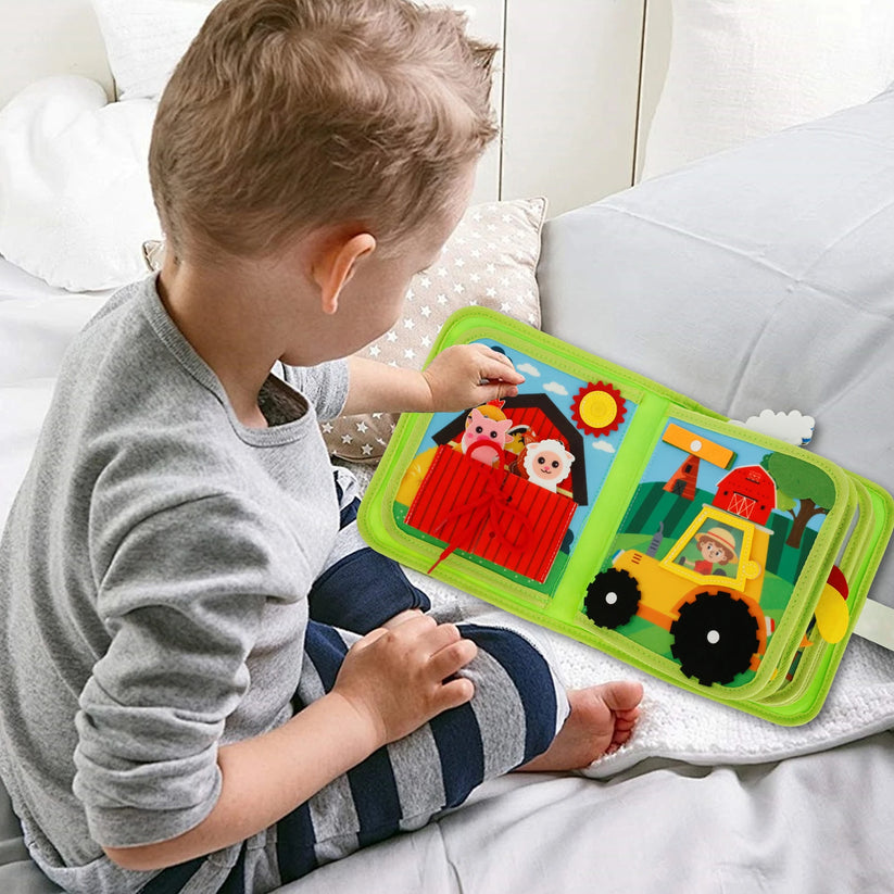 Kletshuts™ SensoryBook: Forbløffend Sanselig Børns Historie Bog