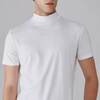 Icone™ FitShirt 1+1 GRATIS: Herres Smal Pasform Høj Hals Afslappet Skjorte