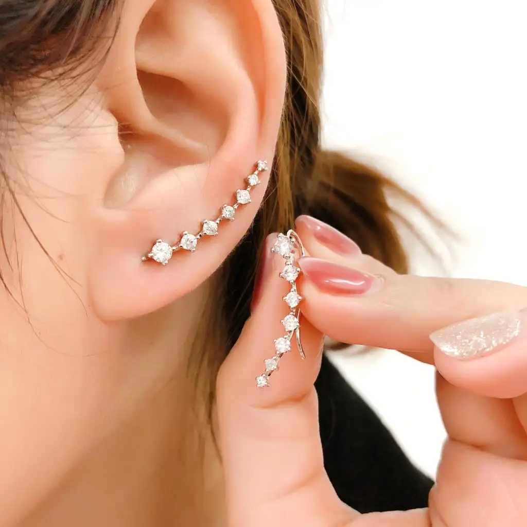 Jewelance™ ClipEarrings 1+1 GRATIS: Lange Elegante Klips Øreringe I Gaveæske