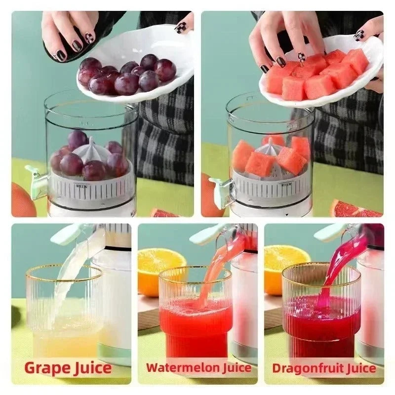 Globetrek° FruitJuicer: Bærbar Elektrisk Frugt Juicer