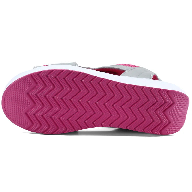 Happy™ MuffinSandals: Udskæring Blonder Op Muffin Sandaler